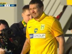 Усик дебютировал за Полесье