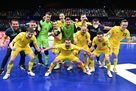 Украина уступает сборной России в начале первого тайма 1/2 финала Евро-2022