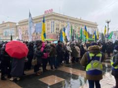  Требуем отмены РРО . В Харькове митинговали ФОПы