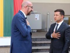 Зеленский обсудил с главой Европейского совета Мишелем санкции против РФ
