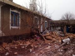 В Луганской области во двор лицея, где находились ученики, попал снаряд