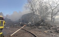Попадание боеприпаса вызвало пожар в Соломенском районе: двое погибших