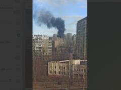 Враг обстрелял столичный жилой массив Троещина
