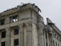 Харьковская областная администрация после авиаудара России