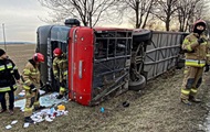 Автобус с беженцами из Украины перевернулся в Польше, пострадали 5 детей