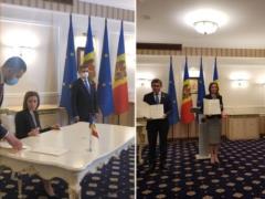 Президент Молдови підписала заявку про вступ до Євросоюзу