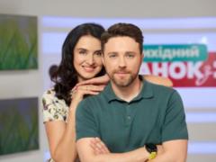 Valentina Khamaiko and Alexander Popov adopted puppies from a shelter near Kiev