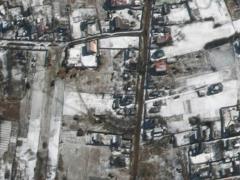 Russian equipment took refuge in residential areas of villages in the Kiev region - satellite images
