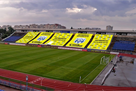 The occupiers shelled the Desni stadium again