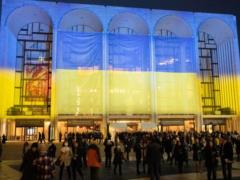 The Metropolitan Opera hosted a concert in support of Ukraine