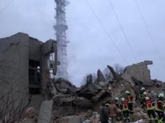 Количество жертв ракетного удара по телевышке возле Ровно выросло до 19