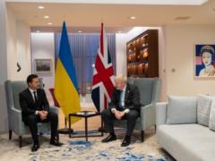 In Ukraine, they started talking about the need to sign a defense agreement with a nuclear country. This is Britain