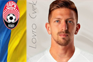 Midfielder Zori Tsvek crossings near Cluj