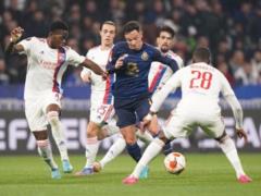 Lyon beat Porto from Europa League