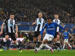 Everton lost ten of them in the match against Newcastle
