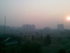 Kyiv was covered in smoke: the Ministry of Internal Affairs explained where it came from