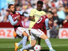 Arsenal scoring a minimal win over Aston Villa