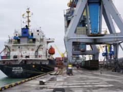 Invaders attacked the seaport of Nikolaev