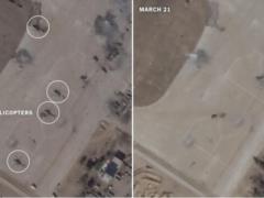Russia withdraws aircraft from Chernobyevka (satellite imagery)