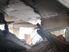 In Rubizhne, a Russian shell hit a high-rise building, killing three people, two of them children