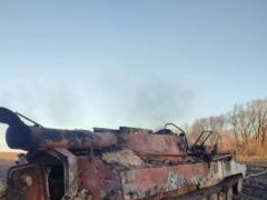 На севере Украины захватили российскую колонну обеспечения