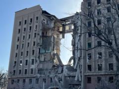 Оккупанты разбомбили Николаевскую ОГА, ведутся спасательные работы