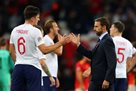 Southgate playing for Maguire after the match of the national team of England