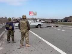 Російські війська розстріляли 20 цивільних автомобілів під Харковом