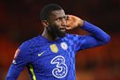 Rudiger checks what will end on the right side of Chelsea