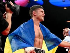 Undefeated Ukrainian boxer put up combat shorts for auction to raise funds for the Armed Forces of Ukraine