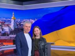Konstantin Grubich, together with his daughter, defends the country on the information front during the war
