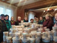 Lviv housewives made more than 300 kg of dumplings - all for the front
