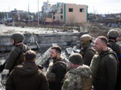 Zelensky called the massacre in Bucha a genocide of the Ukrainian people