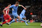 Winning for a handyman: Manchester City beat Atletico in the first quarter-final match of the Champions League