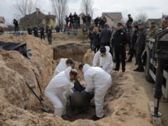 Mass graves near Kiev: new evidence of the atrocities of the invaders found in the liberated territories