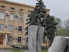 In Genichesk, the invaders erected a monument to Lenin and hung out the flag of the USSR