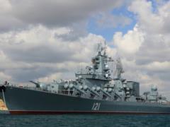  Москва  теперь принадлежит Украине. Правда, у утопленника уже другое имя