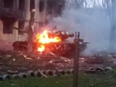 The defenders of Mariupol destroyed the tank of the invaders, which was probably in Bucha earlier