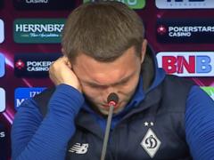 “A low bow to our soldiers”: Dynamo defender thanked the Ukrainian defenders with tears in his eyes