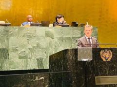 The UN General Assembly adopted a resolution on the right of veto