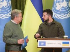 Зеленський після зустрічі з генсеком ООН вірить у можливість евакуації з  