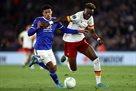 Leicester vryatuvav a draw in the match from Roma