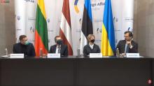 We were the first to promote Ukraine: Zelensky in Kiev worked with the ministers of Estonia, Lithuania and Latvia