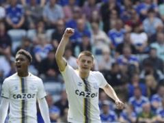 Ukrainian Mykolenko scores debut goal for Everton