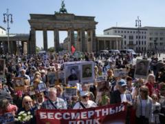 In Berlin, the Russians attacked the film crew of  