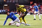 Premier League. Everton from Mikolenkom scoring points from Watford, Leicester rose from Norwich
