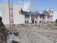 In Dergachi, Russian troops bombed the House of Culture