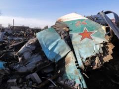 Russian plane shot down in Kharkiv region