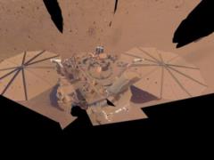 InSight took the last selfie on Mars