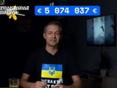 In just three days, the Lithuanian TV presenter raised 5 million euros on Bayraktar for the Armed Forces of Ukraine